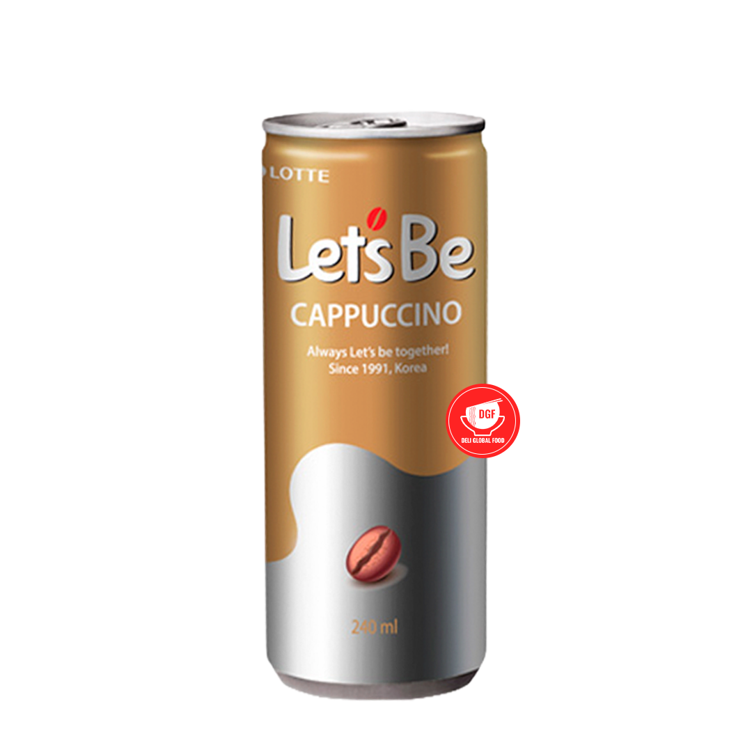 LETS BE CAPPUCCINO 240ML X 30CANS