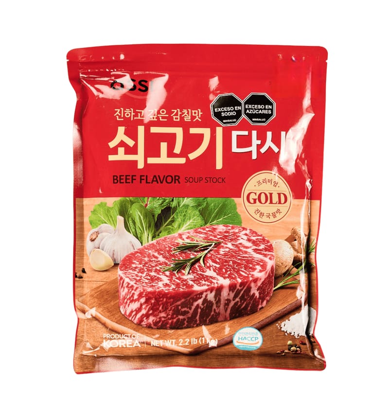 Dasida Caldo de Carne Coreana Assi (1 Kg x 10)